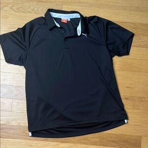 Puma Black Polo Shirt
